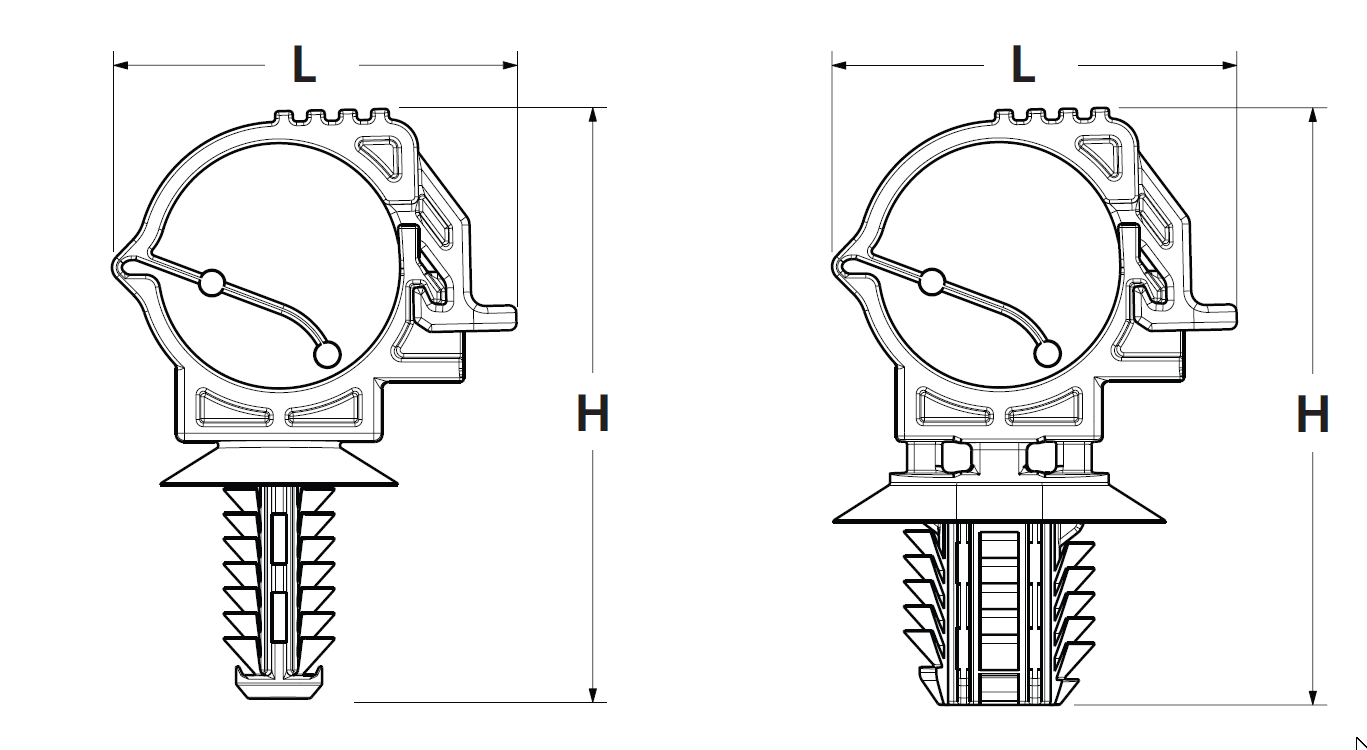 HellermannTyton Solar Locking Clamps